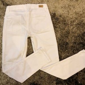 White Paige Kylie Crop Skinny Jeans NWT